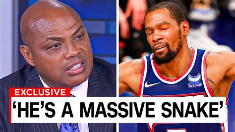 Charles Barkley Calls Out Kevin Durant Heres Why Youtube