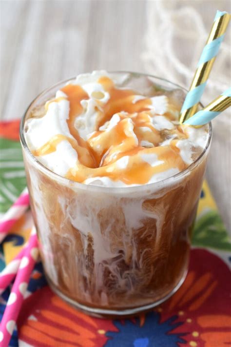 Salted Caramel Iced Coffee Starbucks Recipe Deporecipe Co