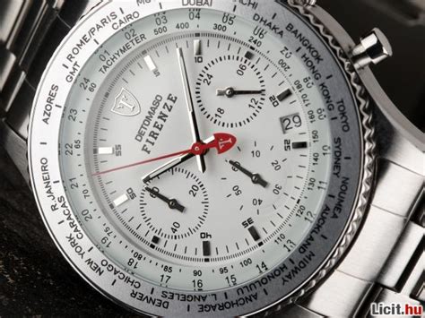 Licit hu Ferfi karora DETOMASO FIRENZE Chronograph Az ingyenes aukciós