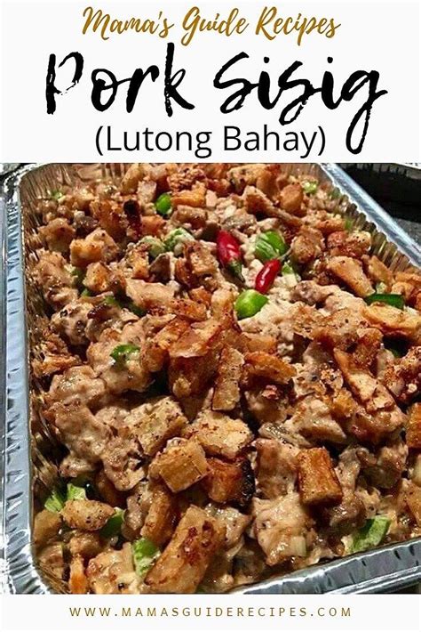 Lutong Ulam Menu