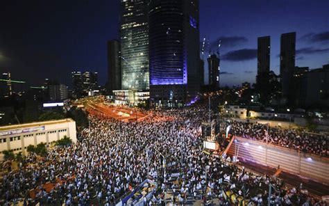 A A Saptamana De Proteste In Israel De Oameni Demonstreaza