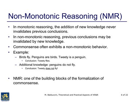 Theoretical And Practical Aspects Of Knowledge Representation And Reasoning Ppt