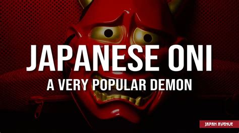 Japanese Oni Demon: Meaning & Symbolism | Japan Avenue