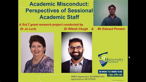 Academic Integrity Solt Research Project By Dr Jo Luck Ritesh Dr Chugh