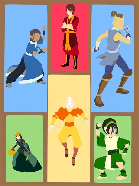 aang  team avatar book  avatar   airbender sticker