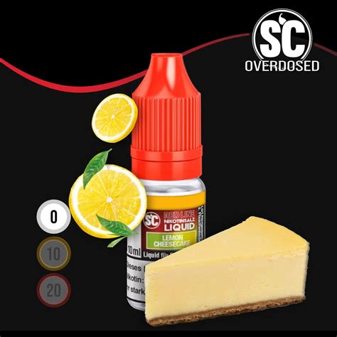 Sc Red Line Lemon Cheesecake Nikotinsalz Liquid Ml