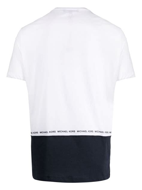 Michael Kors Logo Print Cotton T Shirt Farfetch