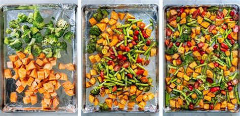 Sheet Pan Roasted Vegetables Valeries Kitchen