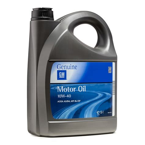 Olej Gm Motor Oil W L Sl Cf A B Za Z Z Rz Ska