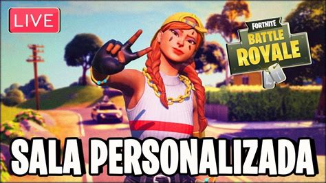 FORTNITE AO VIVO SALA PERSONALIZADA MESTRE MANDOU OUTFIT LOJA