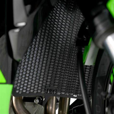 R G RAD0314PROBK PRO Radiator Guard Matte Black For Kawasaki ZX 6R 19