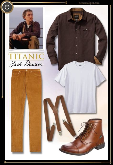 Dress Up Like Jack Dawson from Titanic - Elemental Spot