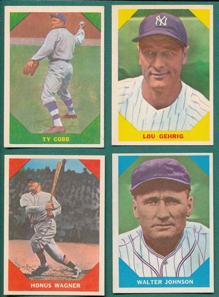 Lot Detail Fleer Baseball Greats Partial Set W Ted Williams