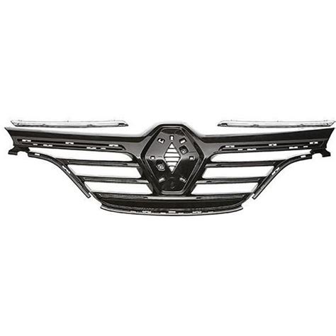 Grille De Calandre Avant Noire Et Moulures Chrom Es Renault Megane