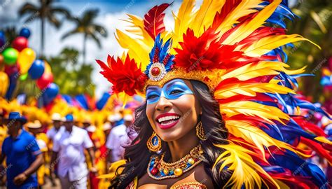 Premium Photo Colombian Holidays Carnival In Barranquilla Holidays