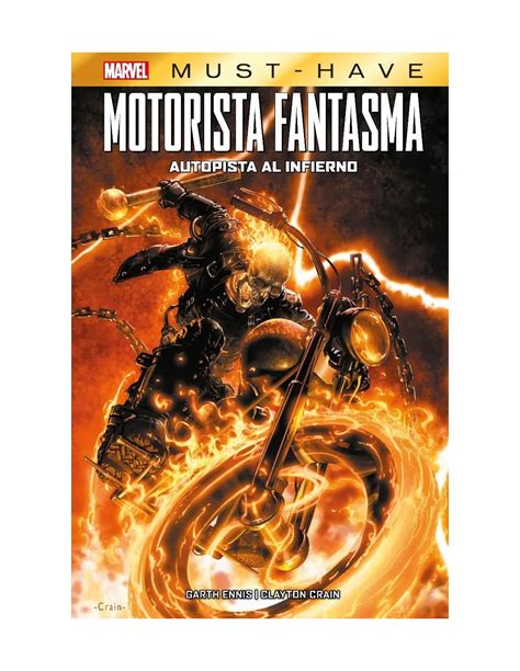 Marvel Must Have Motorista Fantasma Autopista Al Infierno