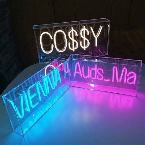 Neon Sign Neon Box Neon Decor Neon Art Kids Child Party Home Bedroom Bar Birthday Wedding ...