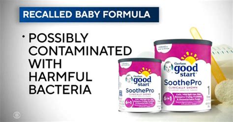 Recalled Gerber baby food was still distributed - CBS News