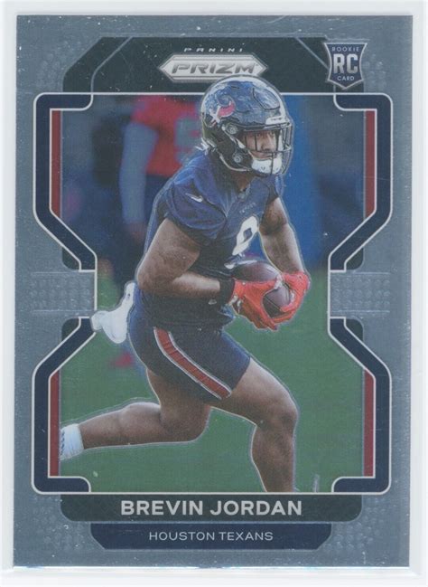 BREVIN JORDAN 2021 PANINI PRIZM ROOKIE 417 RC EBay