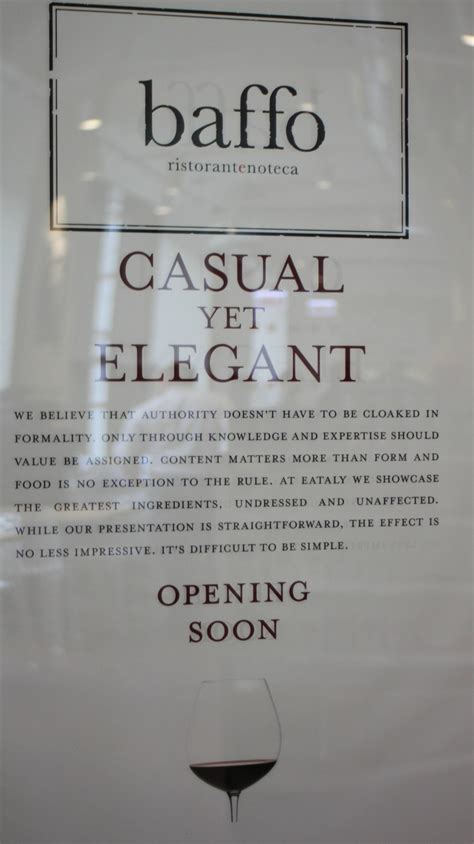 Squuuuuuuuuuuuueee, Eataly is opening Baffo soon!