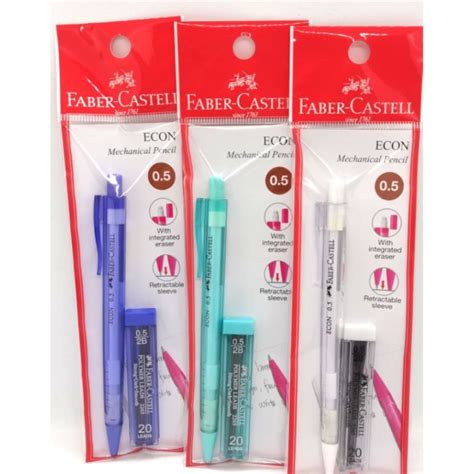 Faber Castell Econ Mechanical Pencil With Pencil Leads Lazada