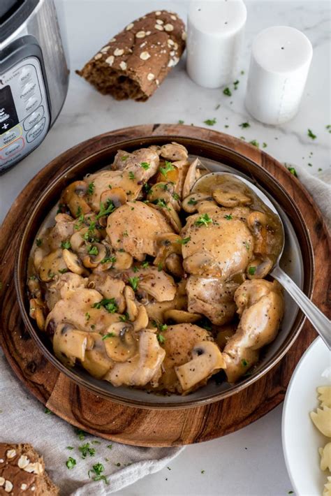 Instant Pot Chicken Marsala Pressure Cooking Today