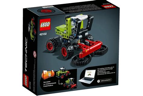 Lego 42102 Technic Mini CLAAS XERION Tractor to Harvester 2in1 Building Set