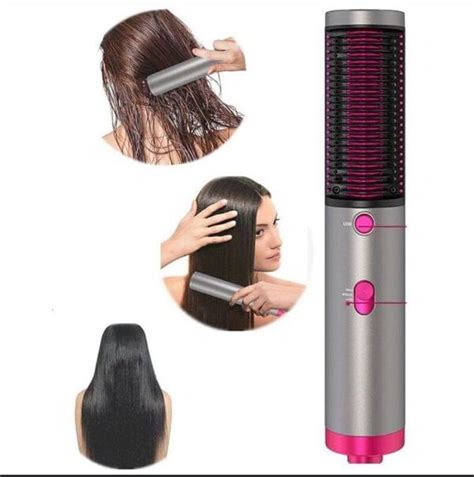 Cepillo Secador De Pelo Multifunci N Plancha Electr Nica Para Cabello