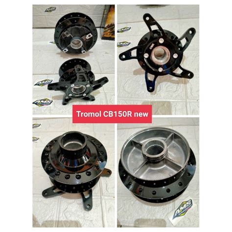 Jual Tromol Cb150 R New Cb New Led Model Sys Hitam Gloss Kilat Shopee