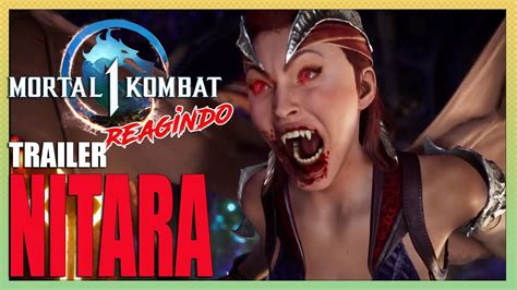 Reagindo Ao Trailer De Megan Fox Como NITARA Em Mortal Kombat 1 YouTube