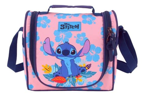 Lancheira T Rmica Escolar Lilo Stitch Disney Original Parcelamento