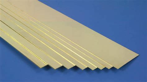 12mm Brass Strip 5mm Thick 300mm Long 3 Pcs — Kands Metals Uk