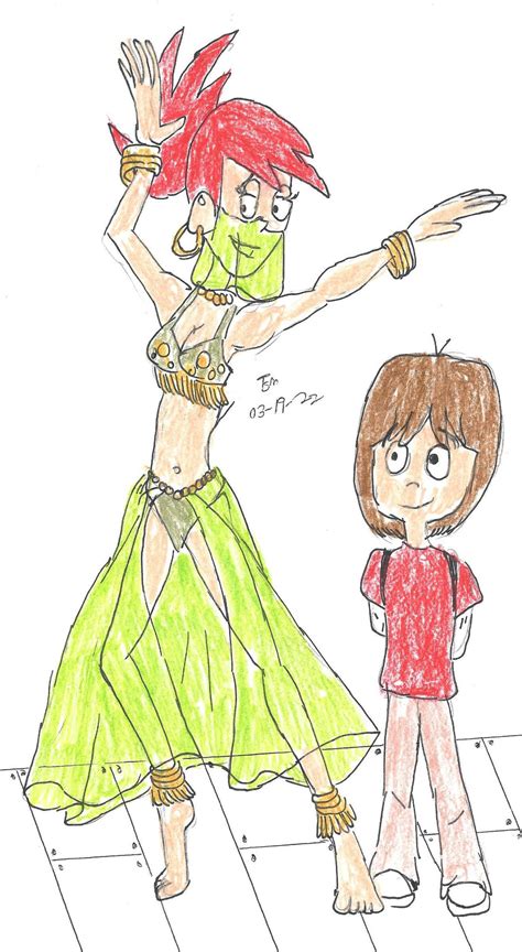 Frankie Foster Belly Dancer By Godzilla713 On Deviantart