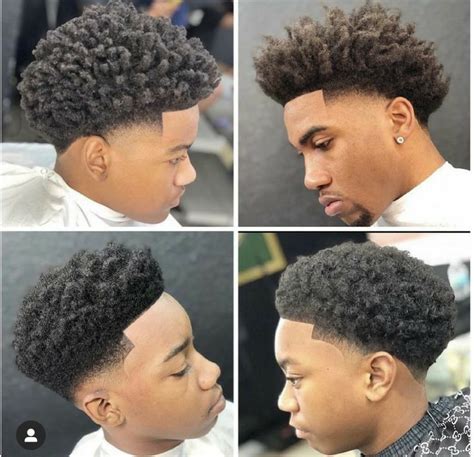 Black Men S Sponged Afro Mid High Low Taper Fades Hairstyles Men