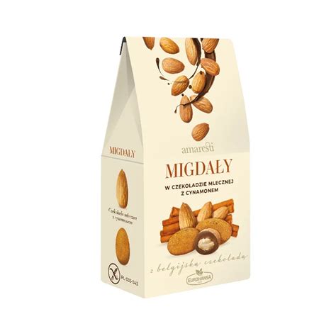 Pra One Migda Y W Czekoladzie Mlecznej Z Cynamonem Roasted Almonds In