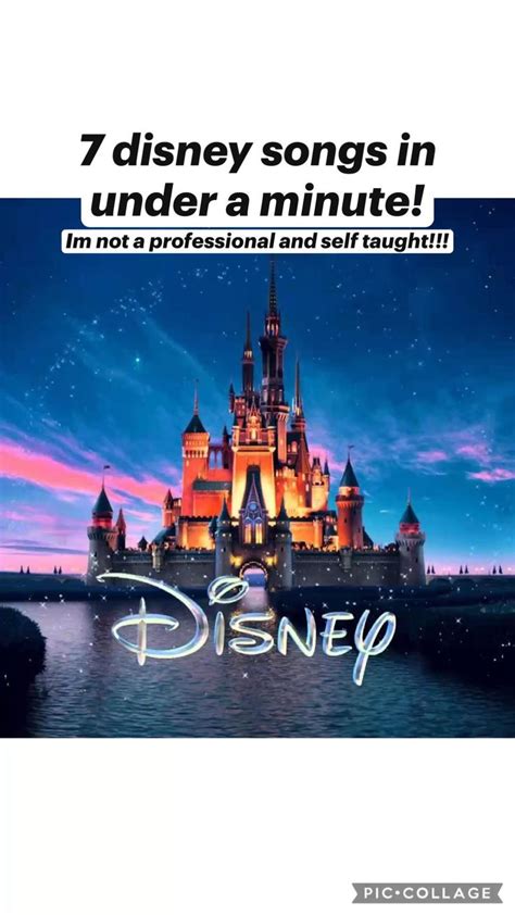 7 disney songs in under a minute! in 2022 | Disney fun facts, Disney ...