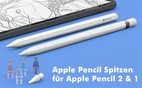 Niutrendz Apple Pencil Spitzen Er St Ck Hochempfindlicher Spitze