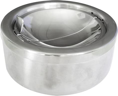 Stainless Steel Ashtray With Lid Jingyuanus Outdoor Ashtray With Lid