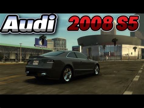 Midnight Club Los Angeles Complete Vehicle Customization Audi S