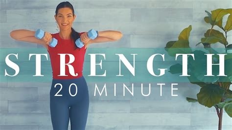 20 Minute Total Body Standing Strength Workout For Seniors And Beginners Youtube