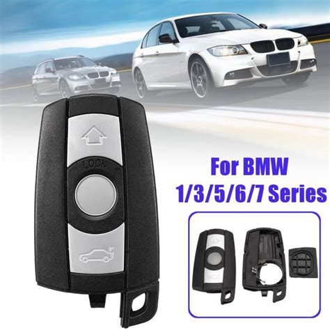 Télécommande Boîtier 3 Boutons Pour BMW 1 3 5 6 7 Série E90 E92 E93 X6