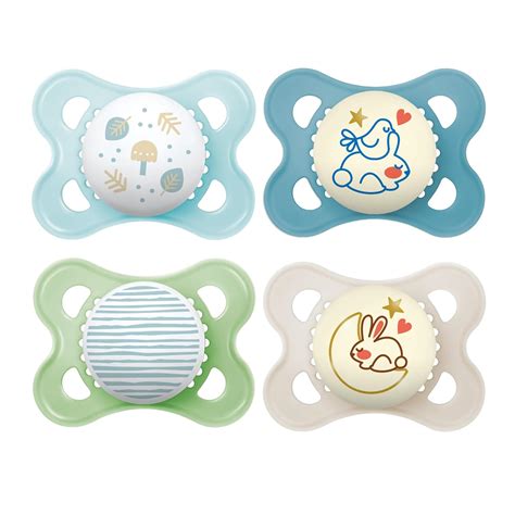 Amazon.com : MAM Original Day & Night Pacifiers, Binky Pacifier for 0-6