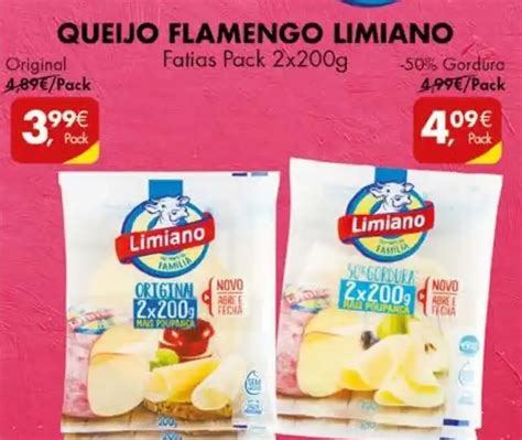 Promoção QUEIJO FLAMENGO LIMIANO Original em Pingo Doce