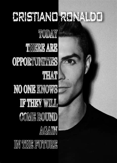 Cristiano Ronaldo Quote T Photography People Figures Sports