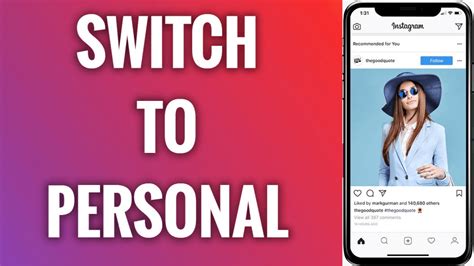 How To Switch Back To Personal Account On Instagram Nov 2023