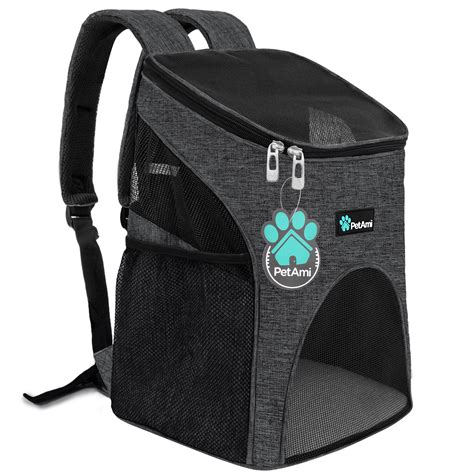 Petami Tsa Approved Backpack Carrier For Small Pets Ventilated Ideal