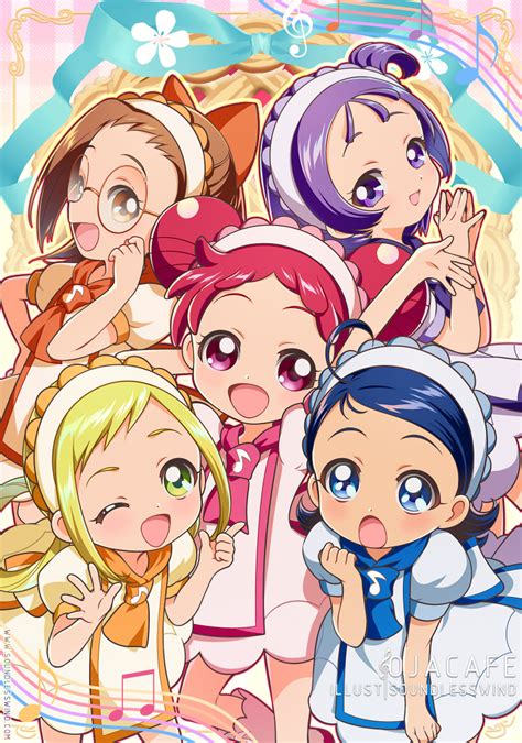 Harukaze Doremi Segawa Onpu Fujiwara Hazuki Asuka Momoko And Senoo Aiko Ojamajo Doremi