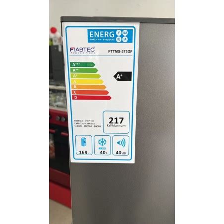 REFRIGÉRATEUR Fiabtec FTTMS 375DF 209Litres