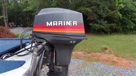 Exploring The Inner Workings Of The Mariner 40 Hp Outboard A Detailed Parts Diagram