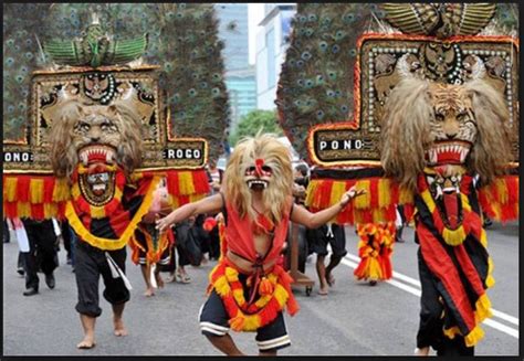 Tradisional Gue Tari Tradisional Indonesia Reog Ponorogo